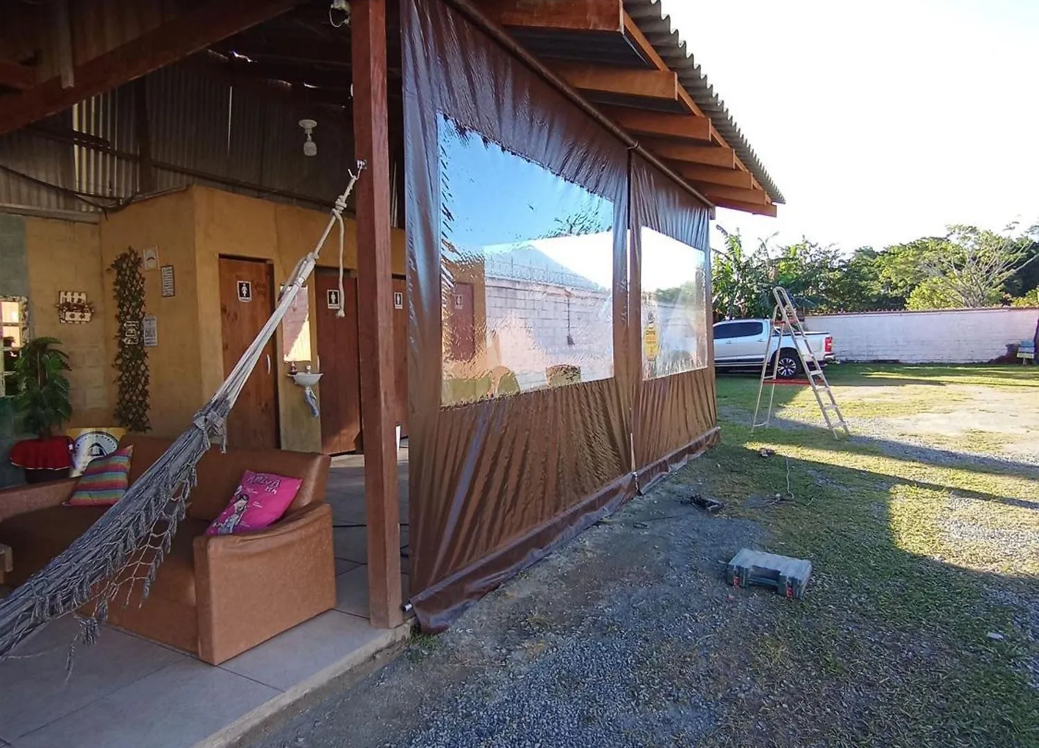 Ferienhaus Cabana 3 Com Ar Condicionado E Area De Cozinha E Banheiro Compartilhado A 10 Minutos Do Parque Beto Carrero Penha  Brasilien