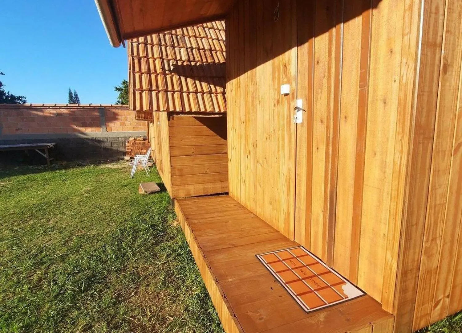 Ferienhaus Cabana 3 Com Ar Condicionado E Area De Cozinha E Banheiro Compartilhado A 10 Minutos Do Parque Beto Carrero Penha