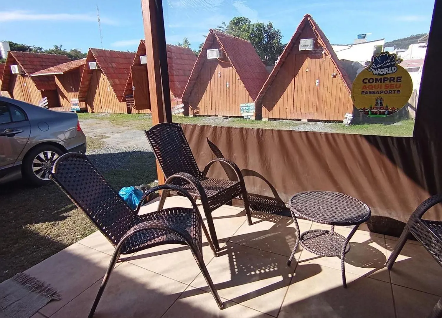 Ferienhaus Cabana 3 Com Ar Condicionado E Area De Cozinha E Banheiro Compartilhado A 10 Minutos Do Parque Beto Carrero Penha